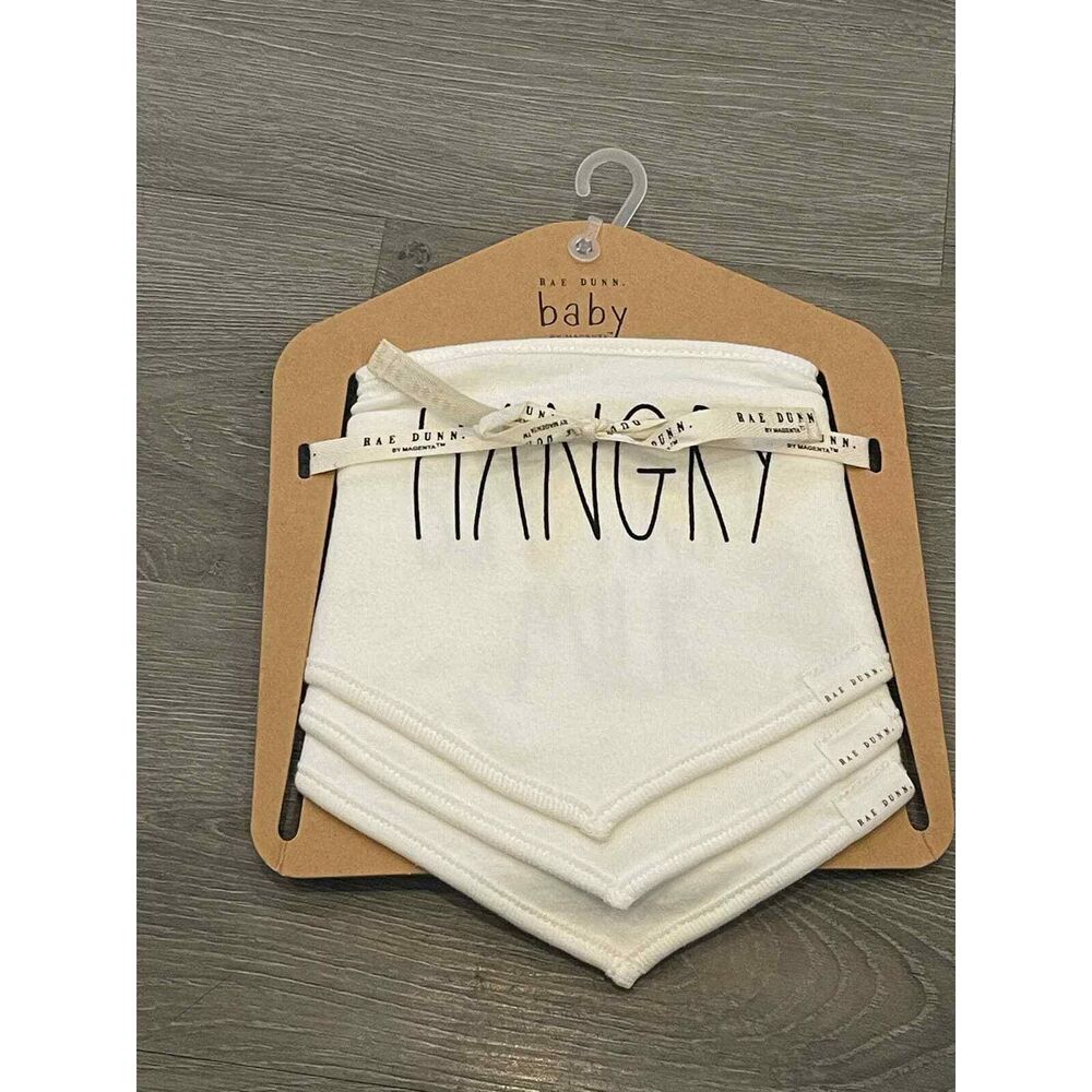 NWT Rae Dunn Baby Bandana Bibs 2 sets of 3